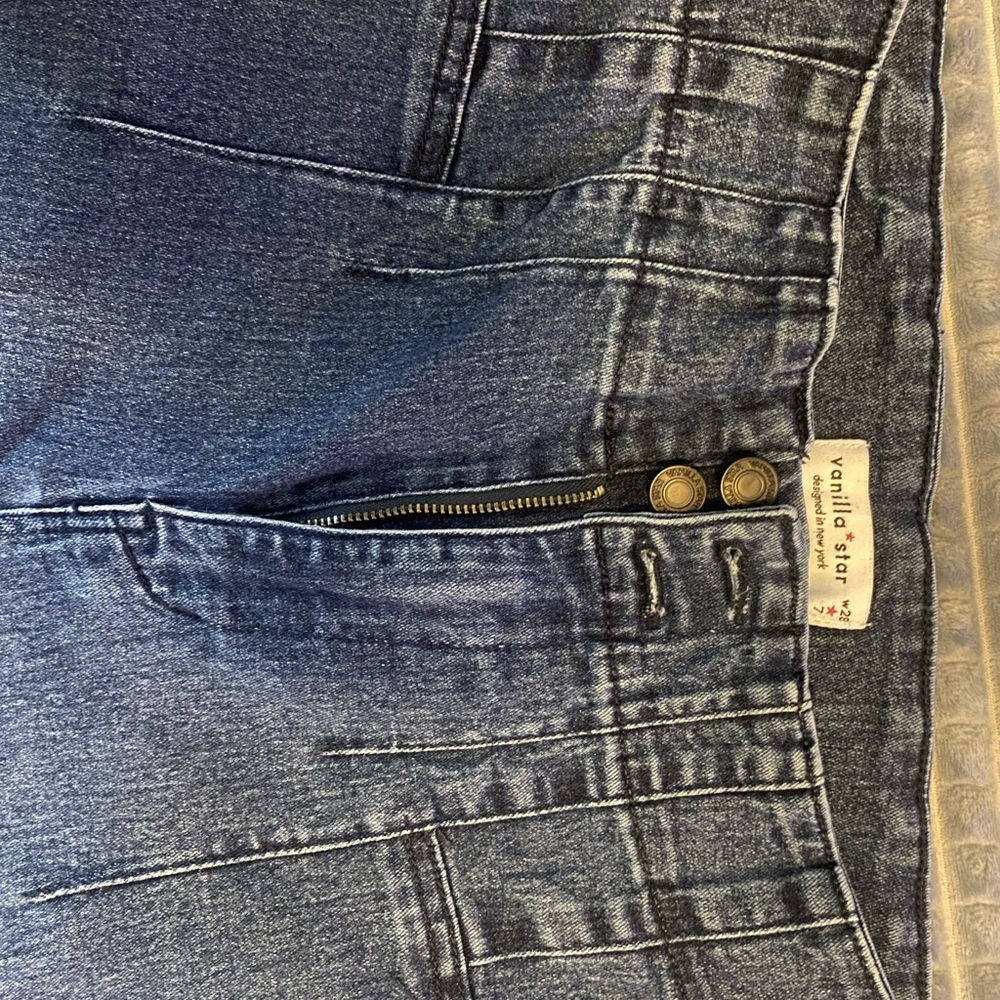 Vanilla Star High Rise Dark Blue Jeans